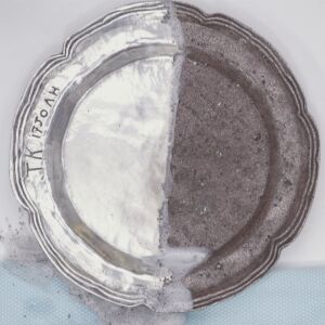 Ezüsttál tisztítása Pure100 MagicShine-nal, előtte és utána - Általános felülettisztítószer