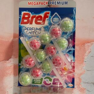 BREF Aqua Aktív WC illatosító kosár 3x 50 gr.