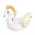 Bestway aufblasbarer Pegasus Pool-Schwimmtier, weiß mit goldenen Details