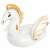 Bestway aufblasbarer Pegasus Pool-Schwimmtier, weiß mit goldenen Details