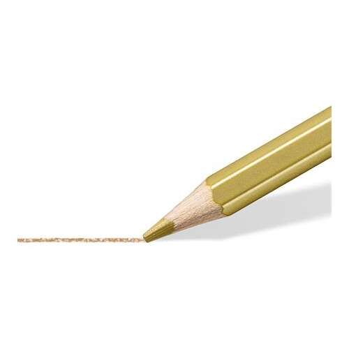 STAEDTLER Súprava farebných ceruziek, šesťhranná, STAEDTLER® "146M", 12 rôznych metalických farieb