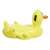 Bestway Inflatable Duck Rider 135x91cm, yellow duck shaped pool float for kids and adults
