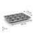 Tescoma COMPACT muffin pan dimensions, baking tray size