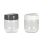 2er Set Excellent Houseware Frischhaltedosen, Glas/Kunststoff, 425 ml, transparent 122152769