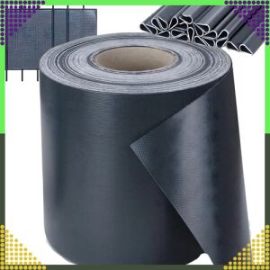 Anti-transparent, nuanta gri inchis 19cmx35m, cu 20 elemente de fixare, 450g/m2 131043980 - Malatec