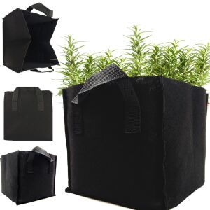 Ghiveci portabil din material textil, 11,5 L 122153541 - Saci de plantare