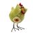 Dekoracja wielkanocna, wzór kurczaka, 11,5x5x10 cm, zielony 122154568