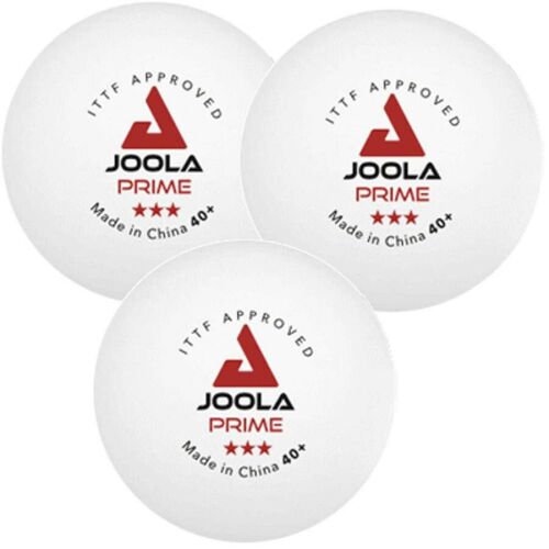 3 db Joola Prime 40+ asztali tenisz labda, fehér - Pingpong asztal, ütő és felszerelés