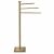 Springos gold towel rack with rotating arms