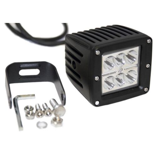 Proiector LED Auto Offroad 18W/12V-24V, Quadratisch, 1320 Lumen, Flood Beam 90 Grad, Offroad LED-Licht, 18W LED-Arbeitslicht, 12V-24V LED-Licht, Flood Beam LED-Licht, 90 Grad LED-Licht