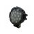 <product_name>Proiector LED Auto Offroad 51W/12V-24V, 3740 Lumeni, Negru, Flood Beam 60 Grade LED-Arbeitslicht, Vorderansicht
