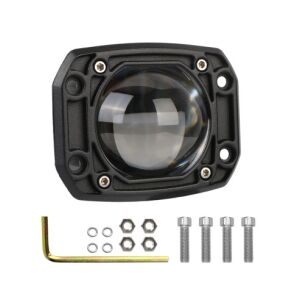 Auto-Offroad-LED-Projektor mit zwei Farben (weiß + gelb) 30 W / 12 V-24 V, 1500 Lumen, Einbau, Flutlichtstrahl 90 Grad