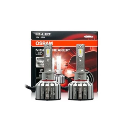 Osram LED Smart H1 autóizzók, 2 db-os csomag, 16W, 12V, közúti forgalomban engedélyezett
