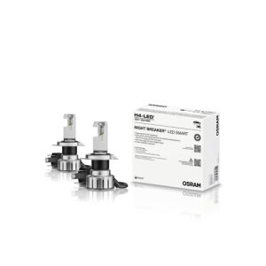 Faruri auto Osram Night Breaker LED Smart H4, set 2 bucati, 23/27W, +330% mai luminoase - Osram Lumini auto