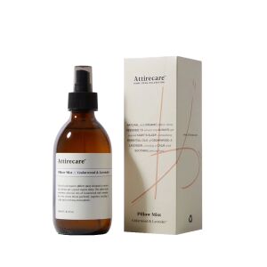 Spray parfumat pentru perna, Attirecare, Pillow Mist Cedarwood & Lavender, 250 ml