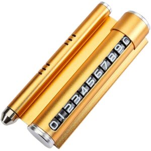 KipHome parkoló légfrissítő telefonszámtartó Sárga