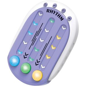 Interaktív játék, KipHome, Rhythm Games típus, +3 év, ABS, 8 játékszint, 9,5 x 2,5 x 13,6 cm, lila