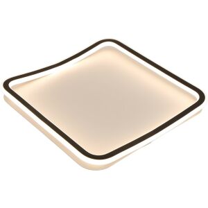 Avide Design Cole LED Deckenleuchte, weiß, quadratisch, modern, minimalistisch, Fernbedienung - Deckenleuchten