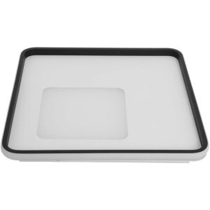 Avide Design Holden LED Deckenleuchte, quadratisch, modern, weiß, schwarzer Rahmen, Fernbedienung - Deckenleuchten