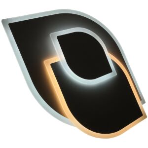 Avide Design Levy LED Deckenleuchte, modern, minimalistisch, schwarz, weiß, Fernbedienung, 65W - Deckenleuchten