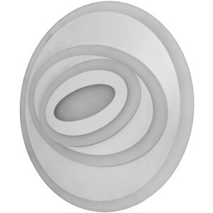 Avide Design Olive Deckenleuchte, modern, minimalistisch, rund, weiß, LED, 70W, Fernbedienung - Deckenleuchten