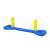 Bestway inflatable volleyball set with net and ball, blue and yellow