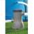 Bestway FLOWCLEAR™ 3 m3/h paper filter pool pump installed in a garden