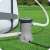 Bestway pool filter pump connected to a pool
