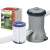 Bestway Flowclear 2006L/h pool filter pump with filter cartridge and hoses