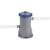 Bestway 2006L/h pool filter pump with filter cartridge, hoses, and accessories