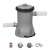 Bestway 2006L/h pool filter pump with filter cartridge, hoses, and accessories