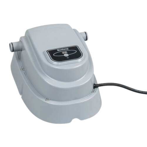 Încălzitor electric pentru piscină Bestway, 2800W, gri, vedere din față