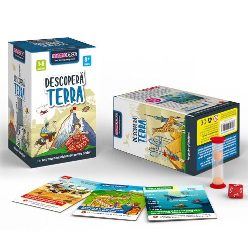 MemoRace oktatási játék - Discover Terra