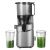 AMZCHEF SJ-036-GA Slow Juicer in Grau mit Saft- und Tresterbehältern