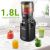 AMZCHEF SJ-036-GA juicer with 1.8L capacity for family use, juicing examples
