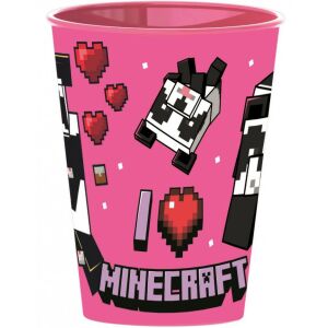 Minecraft műanyag pohár 260 ml