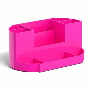Erich Krause írószertartó - 9 rekeszes 28,5 cm - neon rózsaszín 122268475 - Erich Krause