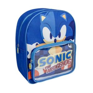 Sonic, a sündisznó óvodai hátizsák, kék - Cerdá