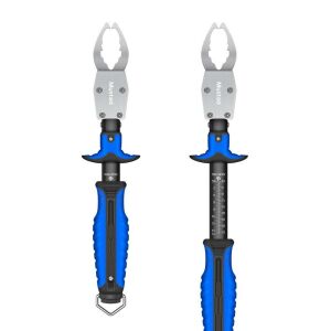 MUSTAD 11.5" LIP GRIPPER, - 420 STAINLESS STEEL W/ 15 KG SCALE BLUE 122271148 - Halvédelem