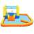 Bestway Beach Bounce 365x340x152cm H2Ogo felfújható Vízi játszótér (93349) #sárga-kék 53251583