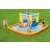 Bestway Beach Bounce inflatable water park with multiple children playing