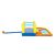 Bestway Beach Bounce 365x340x152cm H2Ogo Надуваема водна площадка (93349) #жълто-синьо 53251583