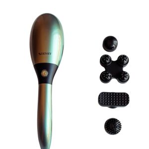 Zenet ZET-716: Bezdrôtový ručný masážny prístroj na hlboké tkanivá s 5 nadstavcami