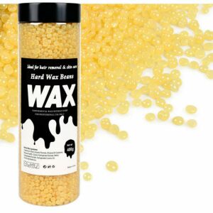 Ziarna twardego wosku do depilacji, 400g, Miód - Pomocnik żywicy