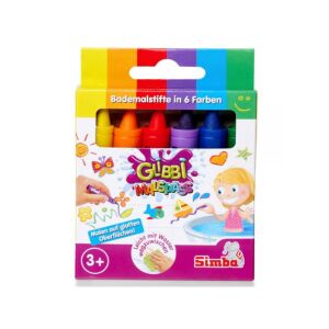 Glibbi Vízi zsírkréta 6db-os szett - Simba Toys 122323857 - Zsírkréta