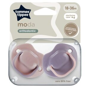 Tommee Tippee Moda játszócumi 2db 18-36hó - rózsaszín/lila 122323903 - Tommee Tippee