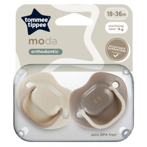 Tommee Tippee Moda játszócumi 2db 18-36hó - bézs/barna 122323904 - Tommee Tippee