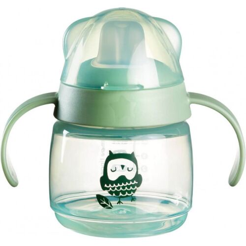 Tommee Tippee Transition cup itatópohár 150ml 4hó+ zöld bagoly 122323941