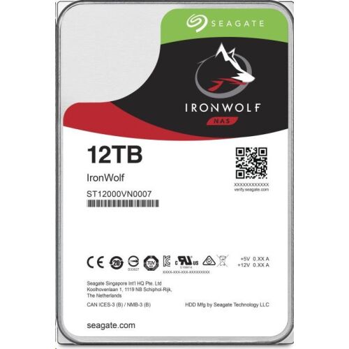 Seagate IronWolf 12TB NAS Internal Hard Drive