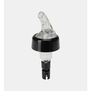 Dozator bauturi Excellent Houseware, plastic/otel inoxidabil, 4x4.5 cm, 30 ml, alb/negru 122340991 - Dopuri și capace de sticle